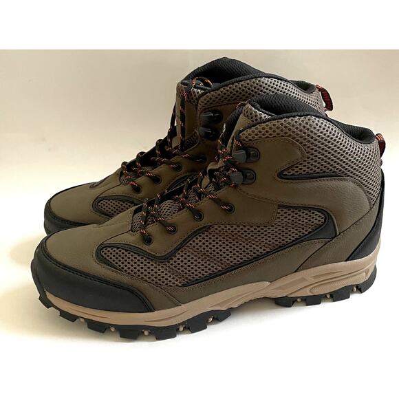 Weatherproof Vintage Brendan Hiking Boots Brown Men's Size 12 NEW - Picture 2 of 11